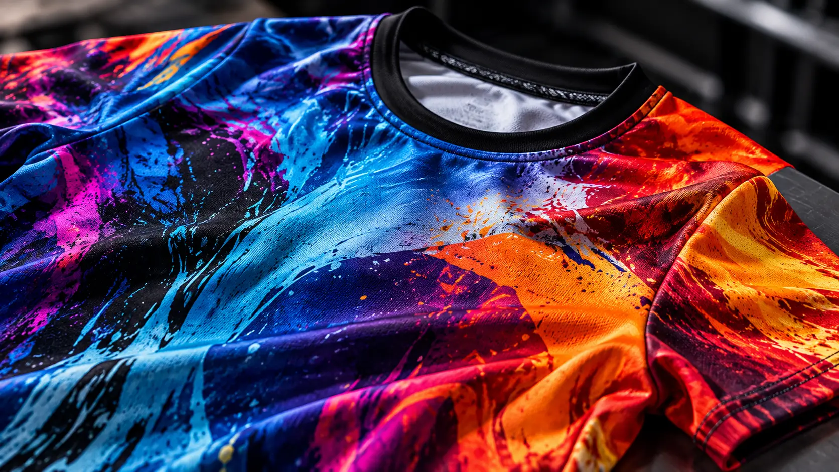 Camiseta esportiva com personalização total por sublimação